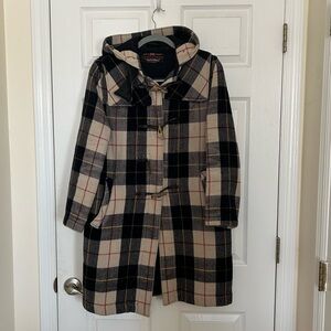 Vintage tartan plaid Tartaneer Gloverall of London coat